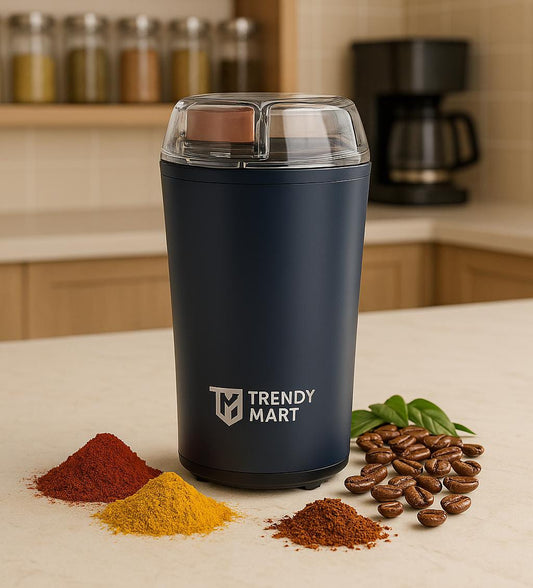 Trendy Mart™ Electric Spice & Coffee Bean Grinder. Suitable for Coffee Beans, Spices, Masala, Nuts & Grains